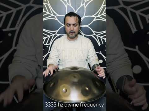 Exploring some more this beautifull D Aegean pan by @leafsoundsculptures6197 #fy #handpan #3333