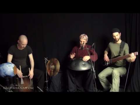 Hang music from the Trio of Nadishana - Kuckhermann - Metz