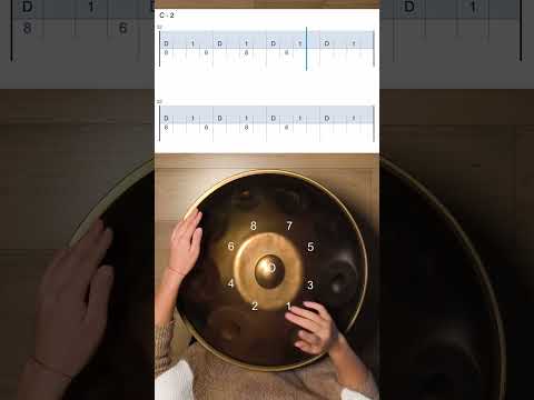 Fast Version, Handpan Tutorial, Part C from Hang Massive-Once Again, D Kurd, Kristina Savkova