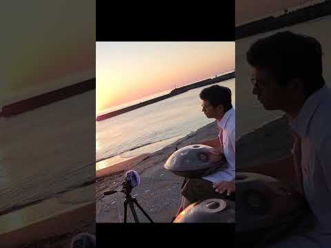 Shiiya sunset pantam4 2026.5.31.18:30 Hiroyukeeeeee handpan @muta_sound_sculptures e amara19