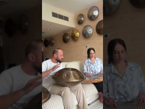 هالأسمر اللون | هاندبان | قانون| handpan | qanoun