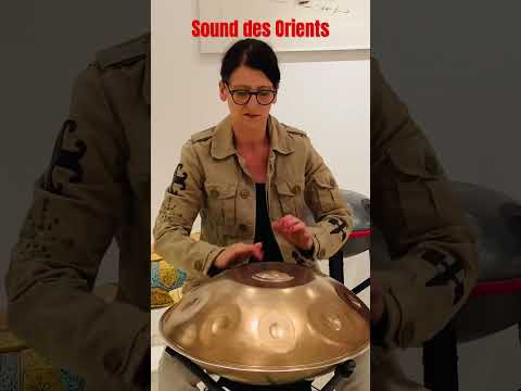 Groovige Klänge auf der G2 Hijaz Hathor 432Hz #healingfrequency #handpanmusic #handpan