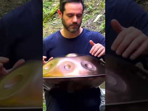 Handpan music by the river 💦 #handpan #handpanmusic #relaxingmusic #handpanlove #432hz