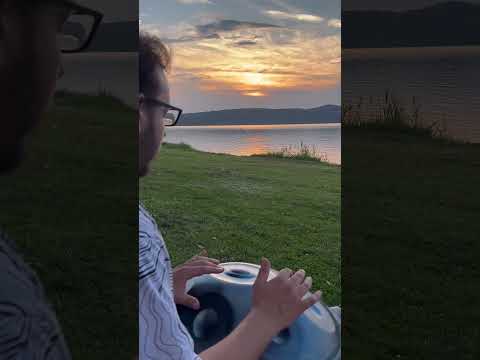 Sunset Melody / Patera D Kurd / Handpan Vibes by the Sea #hangdrum # #ambientmusic #peacefulmusic