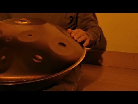 Handpan improvisation in a church