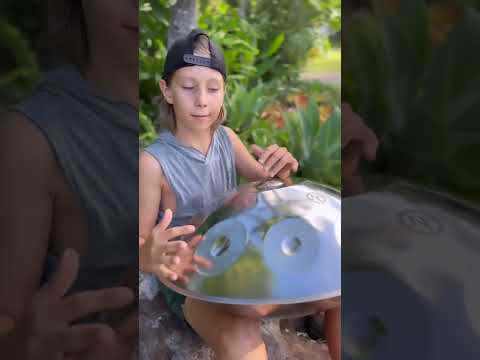 BeatRise 「StarSonic」Series - D Kurd 10 - Gold - Sunni #shorts #short #handpan #handpandrum