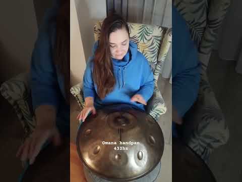 instrument: Omana handpan, scale Equinox E,432 hz#handpan #432hz #hang #music #omanahandpan #pantam