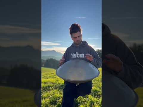 Handpan & Mountains F Pygmy 21 by @meridianhandpans