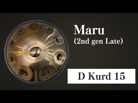 【ハンドパン販売】 maru (2nd gen Late) / D Kurd 15 試奏1  [管理番号104]