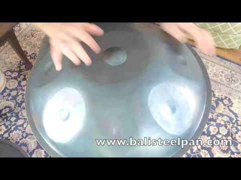 F Big Bear- Bali Steel pan 2016 (tuned by Ketut Suda) handpan