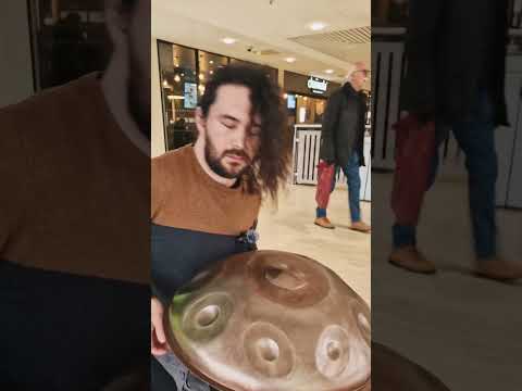 I had a lot of fun @CentreMK | Busking in Milton Keynes | Handpan Music
