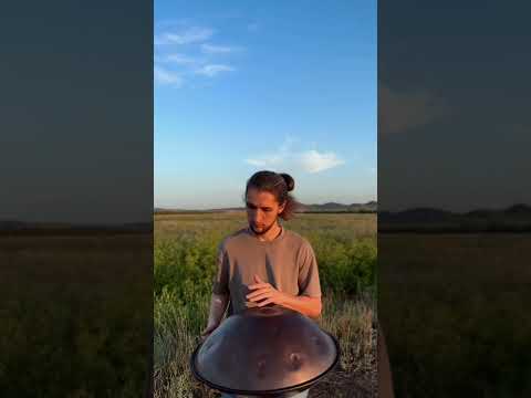 Breathe of inspiration 🛸 F Pygmy 18 #handpan #handpanmusic #handpanmeditation #handpanmusician
