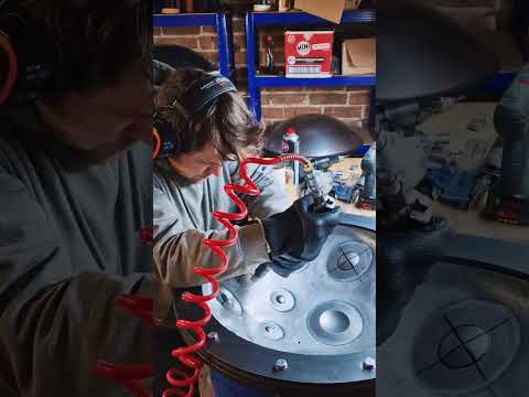 How to build a handpan - making note borders | Handpan Maker | Acero Harmonics