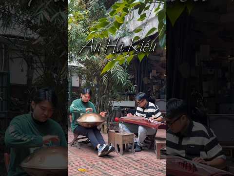 Handpan và Guzheng hòa lại, chữa lành những rung động trong tâm✨ #chihung #handpanvietnam #anhakieu