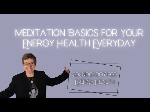 Meditation For Your Energy Health Everyday