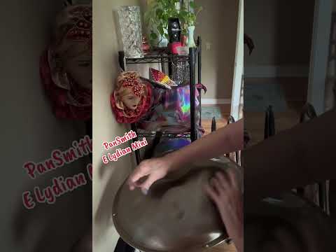 🛸🎶 💕 @pansmithhandpans7080  💕 🎶🛸   Playing an E Lydian Mini