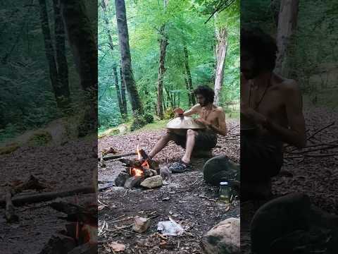 Handpan in heart of nature #shorts