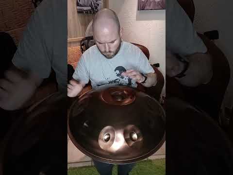Downstairs... D Kurd 12 @soundsculpture-handpanshop698               #handpanmusician #handpan