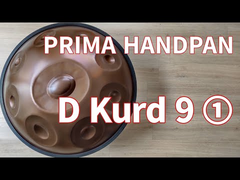 【ハンドパン販売】PRIMA HANDPAN / D kurd ①  試奏1