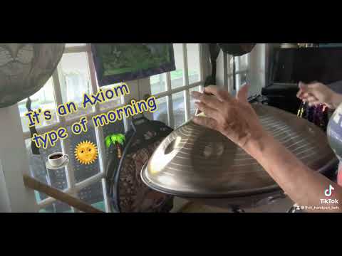 🛸🎶🌞☕️🌴🎶🛸 Love me my C# Celtic Minor by @AxiomHandpans ​⁠💕 🎶🛸