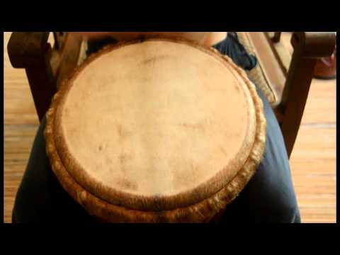 Djembe 13 inches from hard palisander wood