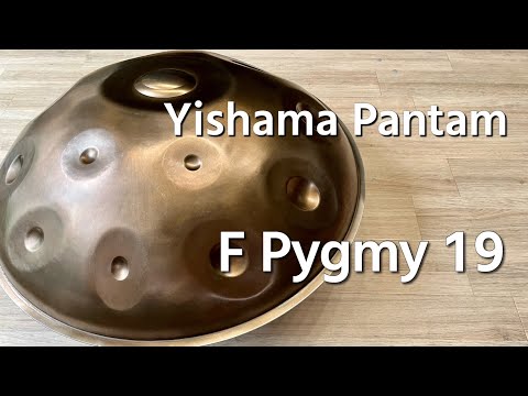 【ハンドパン販売】 Yishama Pantam / F Pygmy 19 試奏3