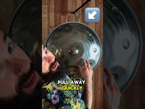 Pull Away Quickly… 😏 (Handpan Tip)
