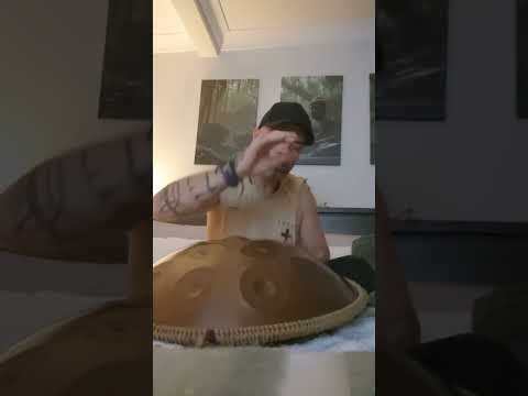D Kurd Handpan hypnotic rhythm. #handpan #music #432hz