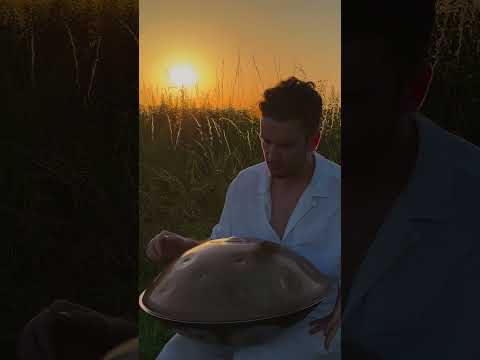 Losing track of time in good moments... ✨ Full video below! | lehmix #handpan #stressrelief