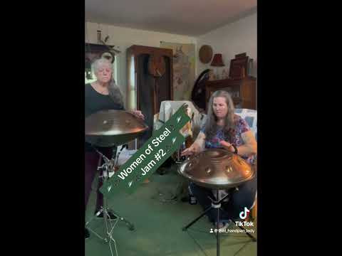 🛸🎶Florida’s Women of Steel with their C# Celtic Minors by  @AxiomHandpans 💕🎶🛸