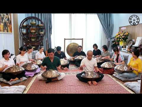 12 HANDPANS Futari No Kimochi | Khoá K20 Level 1 HANG DRUM VIETNAM by Long Percussion