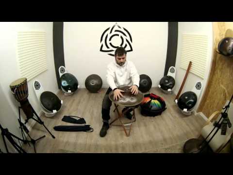 HcT Busker Set- Evatek + RB Handpan Stand + Walkstool-  HcT