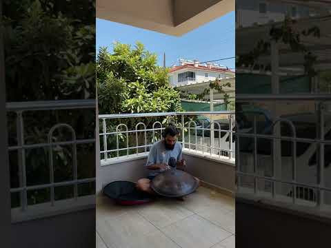 balcony music 🥂 #short #shorts #video #music #meditation #relaxingmusic #handpan #hangdrum