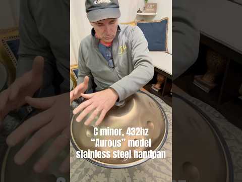 Aurous Stainless Steel Handpan, C Minor 432HZ