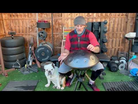 Garden Handpan meditation