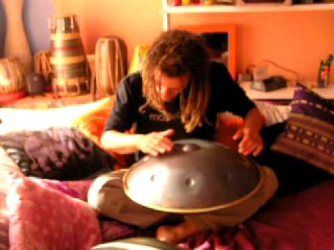 The beginning of Handpan Music - Davide Swarup "Music for Hang" video promo 2