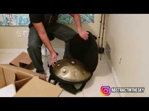Zephyr Handpan Unboxing! (Equinox Scale)