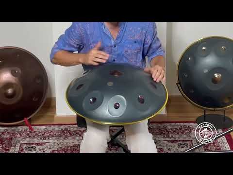 Kita Pantam | D Sabye 9 | Nitrated Steel | 440Hz | D/ G A B C# D E F# A