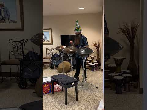 Sleigh Ride on Handpan (handpan cover) πΈπ· #handpan #sleighride #christmasmusic #handpandan