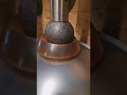 Pressing bottom notes | Handpan Maker | Learning to build my own handpans
