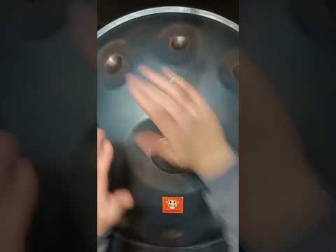 Jugando con un handpan scala E Kurd #music #handpan #handpanmusic #meditationmusic #relaxingmusic