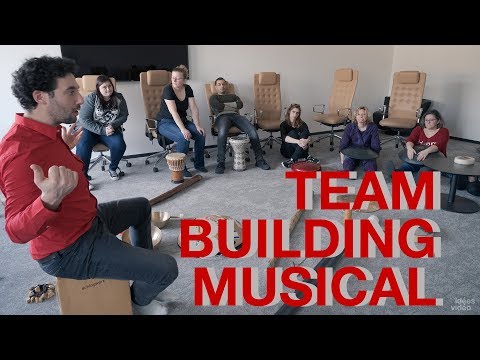 Team Building Musical par Gérard Spencer, Hang & Handpan player