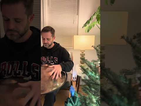 Calming handpan music for Xmas🎄 #handpan #handpanmusic #learnhandpan #christmaseve  #calmingmusic