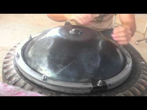 Handsteelpan - Trini shells sound test