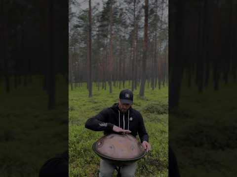 Handpan in nature      #handpan #music #frequency #nature