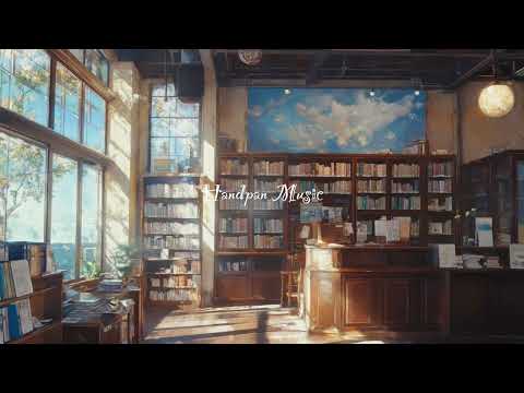ハンドパンの音楽流れるBook Cafe｜Handpan Music｜Meridian Handpans｜G Oxalista