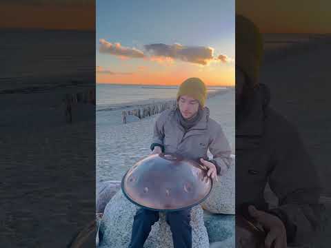 #handpan F Low Pygmy at sunset @SatyaSoundSculptures