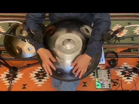 BeatRise 「StarSonic」Handpan - D Kurd 10 - Silver - by OC #handpan #handpandrum #handpanshop