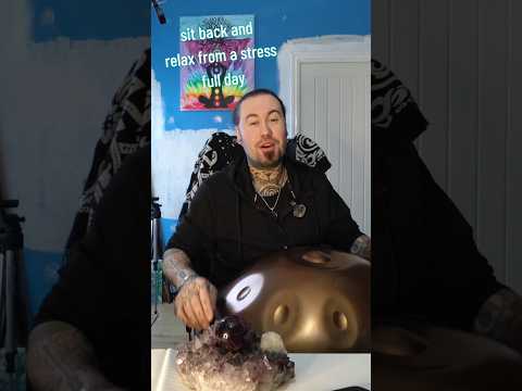 sit back and relax from a stress full day #relax #meditation #handpan