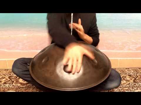 Pasha Aeon - New OMana Handpan Improvisation, Celtic Minor,  HD 2017